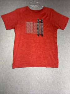 Under Armour Red Youth Graphic T-Shirt Size XL - Picture 1 of 9