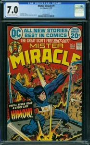 MISTER MIRACLE # 9 Awesome JACK KIRBY! NICE! CGC 7.0 4063645012 - Picture 1 of 1