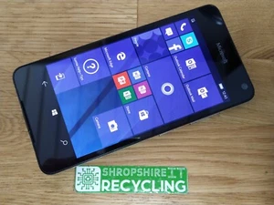 Microsoft Lumia 650 16GB Black Network Unlocked Windows 10 *CRACKED SCREEN* - Afbeelding 1 van 14