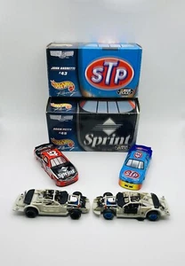 lot of 2 NASCAR Hot Wheels Sprint #45 Adam Petty John Andretti #43 STP PREMIUM - Picture 1 of 9