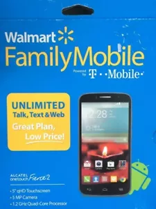 ALCATEL ONETOUCH FIERCE 2 7040T - 4 GB - Smartphone (SOLO T-Mobile) nero NUOVO - Foto 1 di 1
