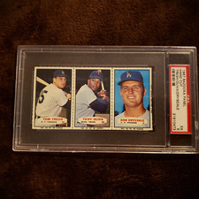 1967 Bazooka Panel Don Drysdale Tony Oliva Tom Tresh PSA 5
