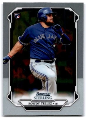 2019 Bowman Sterling Rowdy Tellez Rookie Toronto Blue Jays #BSR-62 - Image 1 of 2
