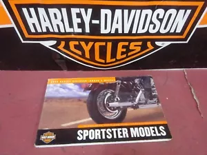 HARLEY DAVIDSON SPORTSTER MODELS 2002 OWNER'S MANUAL - Picture 1 of 19