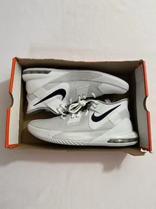 New Mens Size 11.5 White Black Nike Air Max Impact 2 Basketball Shoes Cq9382 100 - Picture 1 of 8