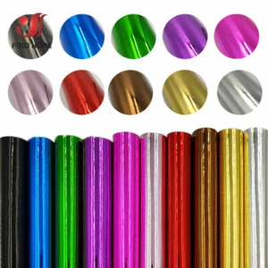 Electroplate Shiny Glossy Faux PU Leather Fabric Mirror Sewing Bag Earring DIY - Picture 1 of 15