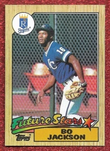 1987 TOPPS FUTURE STARS #170 BO JACKSON NR-MINT ROOKIE RC ROYALS 2-SPORT ICON - Picture 1 of 1