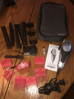 Kit de corte de pelo para el hogar CONAIR MAN sistema de peine de corte de número 20 piezas usado Foto 1 de 4