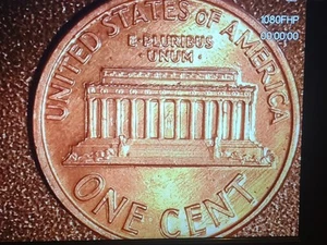 1991 Lincoln Penny Error DDO With Double Ear,Must See Amazing Coin Red - Picture 1 of 24