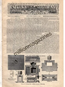 1878 Scientific American Supp March 2 - Italian Architecture; Cariboo Quartz - Picture 1 of 1