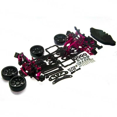 Alloy & Carbon Frame Body Chassis Teil für 1/10 SAKURA D4 AWD Drift Racing Car - Bild 1 von 4