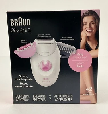 Braun Silk-épil 3 SE3-270 Depiladora Tipo 5320 Nueva Precintada Hecha en Alemania Foto 1 de 4
