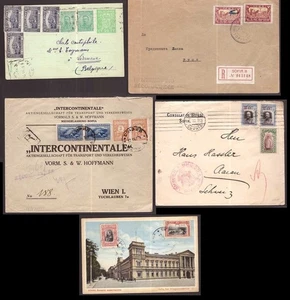Bulgaria, five old postal history items -BL72 - Picture 1 of 7