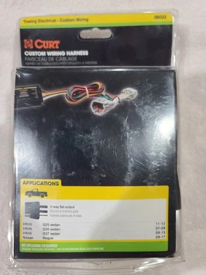 Conector Curt T 56033 cupé sedán para Nissan Rogue Sport INFINITI Q60 Select 15 Foto 1 de 2