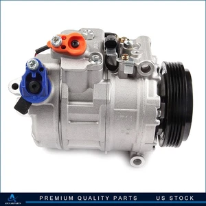 A/C Compressor For BMW 04-06 760i 04-05 545i 645Ci 4.4L 06-10 550i 650i 4.8L - Picture 1 of 8