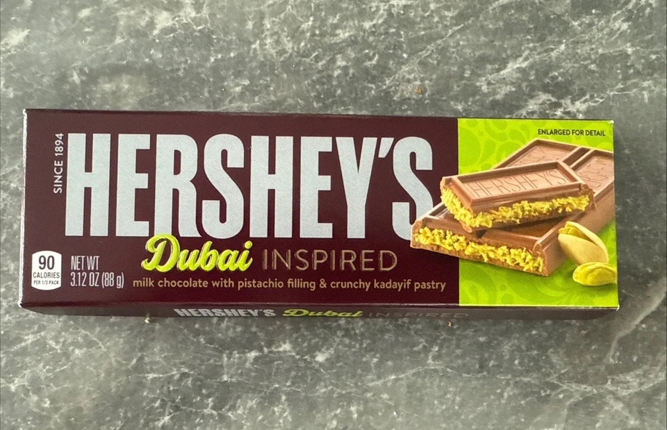 Hershey Dubai Inspired Chocolate Bar, 3.12 oz -LIMITED EDITION-IN HAND - Image 1 of 4