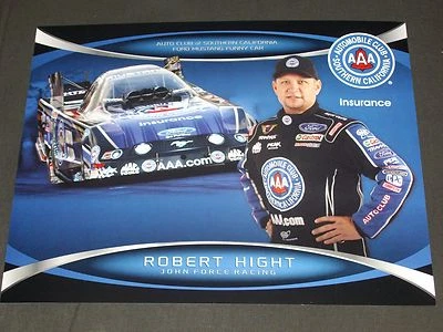 2014 ROBERT HIGHT AAA of SOUTHERN CALIFORNIA FUNNY CAR NHRA POSTCARD