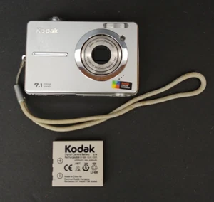 Kodak Easy Share C763 7.1 Mega Pixel Retro Digitalkamera mit Akku nicht getestet - Bild 1 von 5
