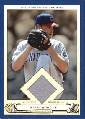 2005 Origins Materials Jersey #KW Kerry Wood Jersey - NM-MT - Image 1 of 2