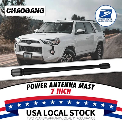 Nuevo Para Toyota Echo 4Runner 2000-2005 7" Negro Rechoncho Antena Mástil Radio AMFM EE. UU. Foto 1 de 4