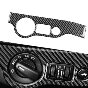 Soft Carbon Fiber Headlight Switch Button Trim Fits Dodge Charger Challenger 15+ - Bild 1 von 13