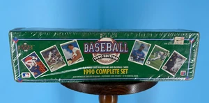 Upper Deck MLB Baseball 1990 Complete Set 3-D Team Logo Holograms&Baseball Cards - Picture 1 of 4