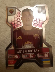 Match Attax Extra 24/25 - Artem Dovbyk - Chrome X - CX 5 - Roma - Zdjęcie 1 z 1
