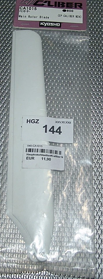 Vintage Hauptrotor Honey Bee King 2 - E-SKY EK4-0004 / 001463 Neu in OVP NOS - Bild 1 von 2