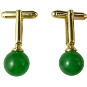 Men Cufflinks Sea Shell Pearl Jade Tigereye Cuff Links Jewelry Statement Party - Picture 1 of 30