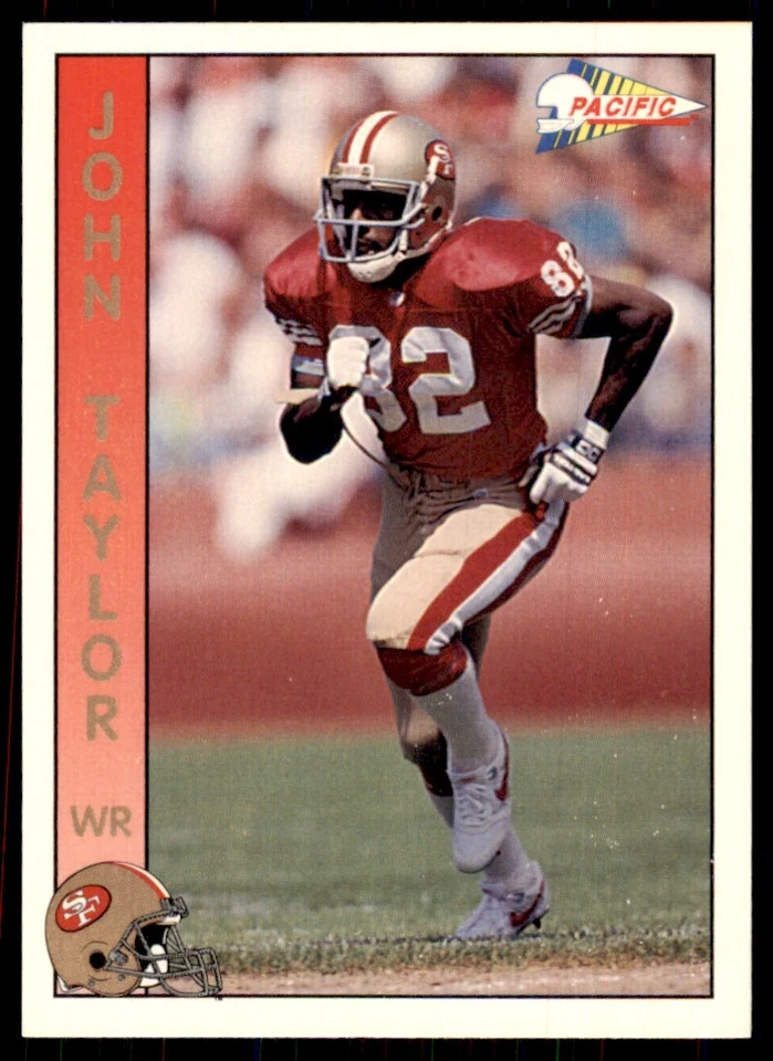 1992 Pacific John Taylor Football Cards #283 - Image 1 of 2
