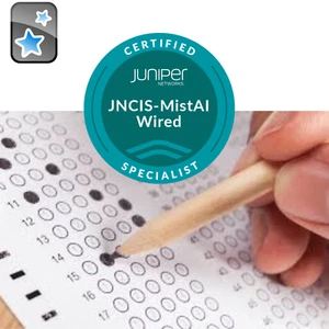 Juniper Networks Certified Specialist Mist AI Przewodowe zrzuty egzaminacyjne 2025 w formacie PDF Anki - Zdjęcie 1 z 1