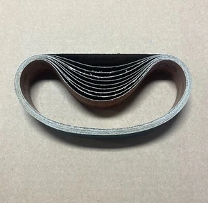 6"x1-1/2" 1000 Grit Lapidary Silicon Carbide Abrasive Sanding Belt 10 PACK - Picture 1 of 3