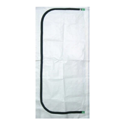 BAUHANDEL33 KG Staubschutztür Folientür - 90 cm x 210 cm aus Bändchengewebe