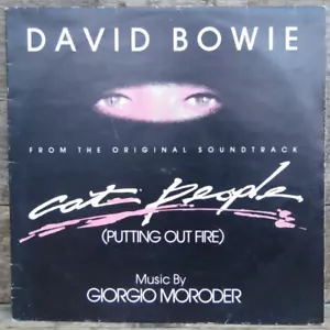 David Bowie 'CAT PEOPLE' (Putting Out Fire) 12" Vinyl Record - Picture 1 of 11