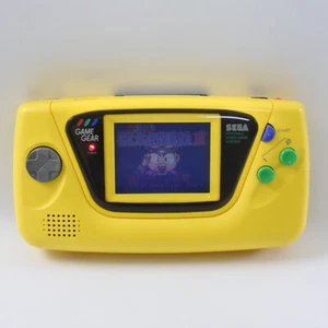 Game Gear YELLOW Console HGG-3210 Sega P41217230 gg - Picture 1 of 15