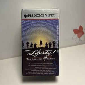 Liberty The American Revolution (VHS, 1997, 3-Tape Set) BRAND NEW SEALED - Picture 1 of 5
