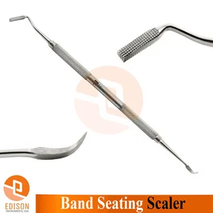 Dental Cement Cleanup and Band Placement Scaler Orthodontic Band Seating Setter - Picture 1 of 3