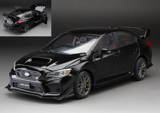 SunStar SUBARU WRX STi CUSTOMISED VERSION BLACK 1 18 - SS5557