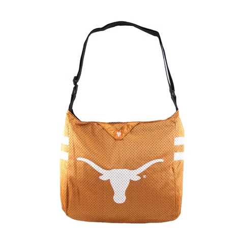 NEW! NCAA Texas Longhorns Horns UT Jersey Style Messenger Bag / Purse Cover