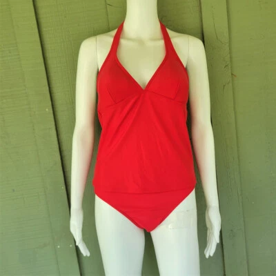 Maiô Tankini Vermelho Spiegel 10 2 peças - Imagem 1 de 4
