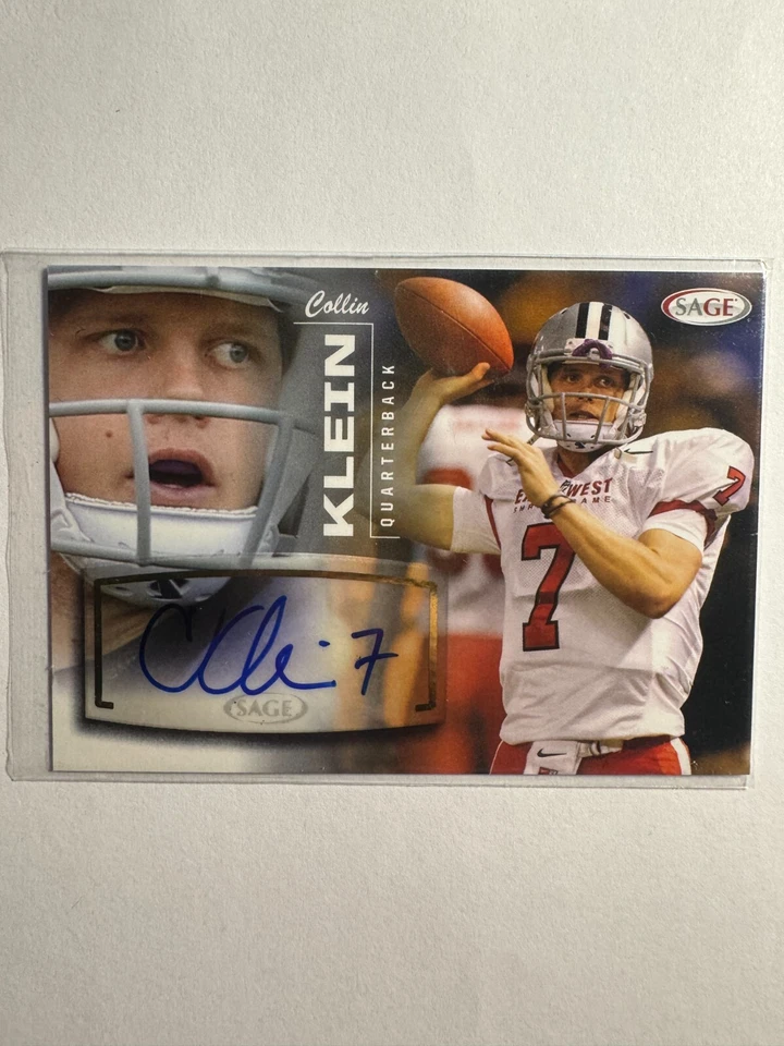 K307,392 - 2013 SAGE Autographs Silver #27 Collin Klein Auto - Image 1 of 1