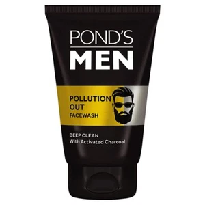 Pond's Men Pollution Out Face Wash - Deep Clean with Activated Charcoal - 50Gram - Picture 1 of 5