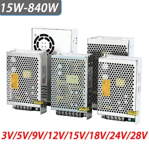 DC 3V 5V 9V 12V to 28V Regulated Switching Power Supply Transformer LED Driver - Picture 1 of 89