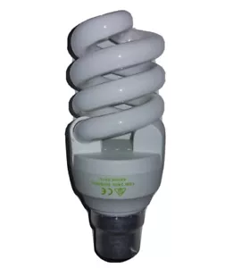4x Spiral Light Globes Energy Saving 15W B22 Lamps 900 Lm 240V Home Lighting - Picture 1 of 4
