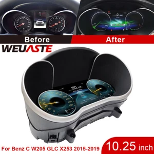 For Mercedes Benz C W205 GLC X253 2015-2019 LCD Display Digital Dash Instrument - Picture 1 of 11