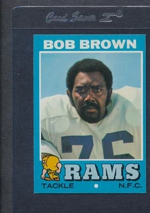 1971 Topps #016 Bob Brown Rams EX/MT *757 - Picture 1 of 1