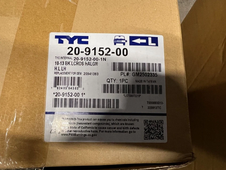 Conjunto de faróis - Regular TYC 20-9152-00 - Imagem 1 de 1