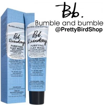 Last one! Bb Sunday Purifying shampoo Clay Wash Bumble & bumble hair New in box - Image 1 of 4