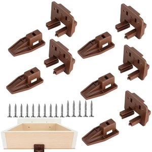 Drawer Guide Kit Rails Repair Kit Drawer Rails Repair Kit Easy Installation - Picture 1 of 23