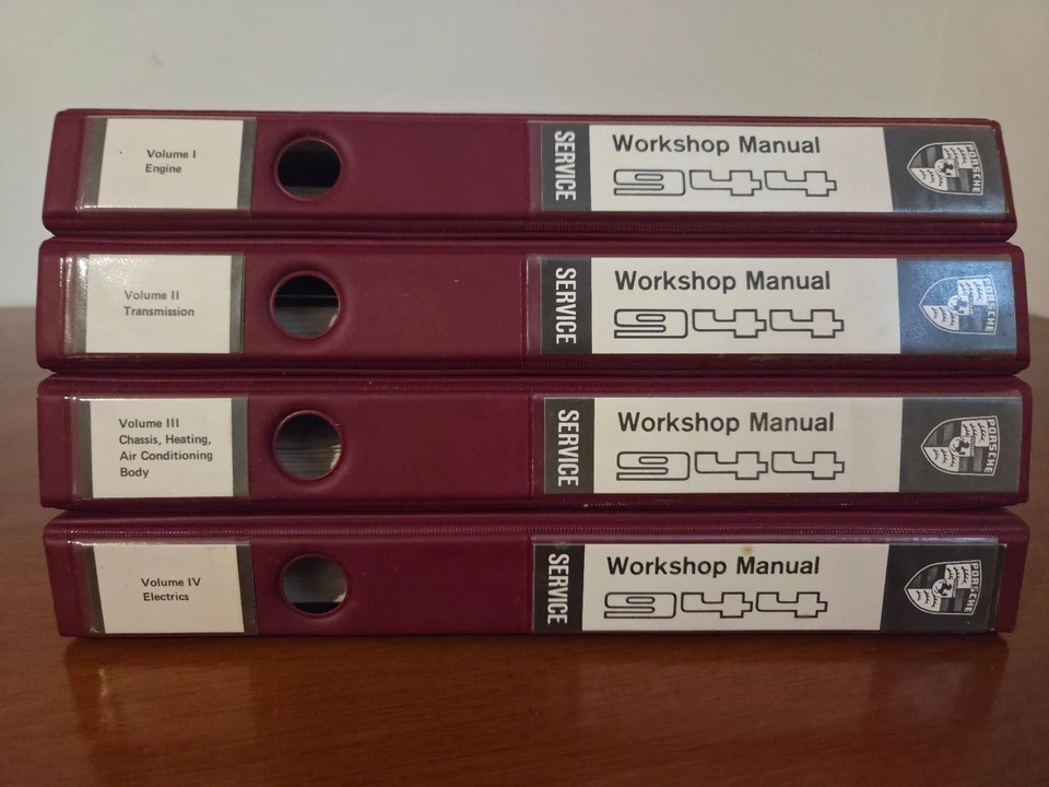 Manual de taller Porsche 944 Foto 1 de 4